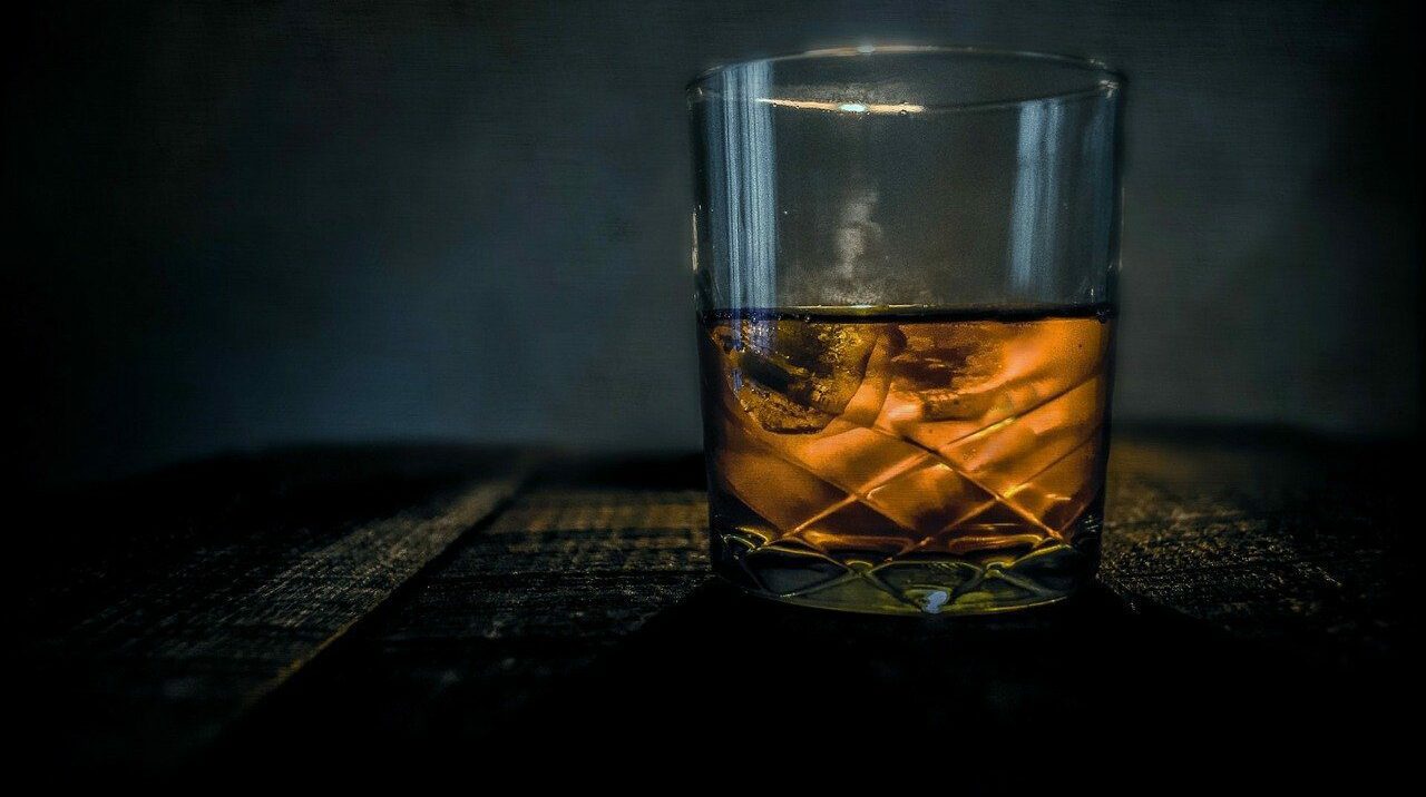 Un petit verre de whisky
