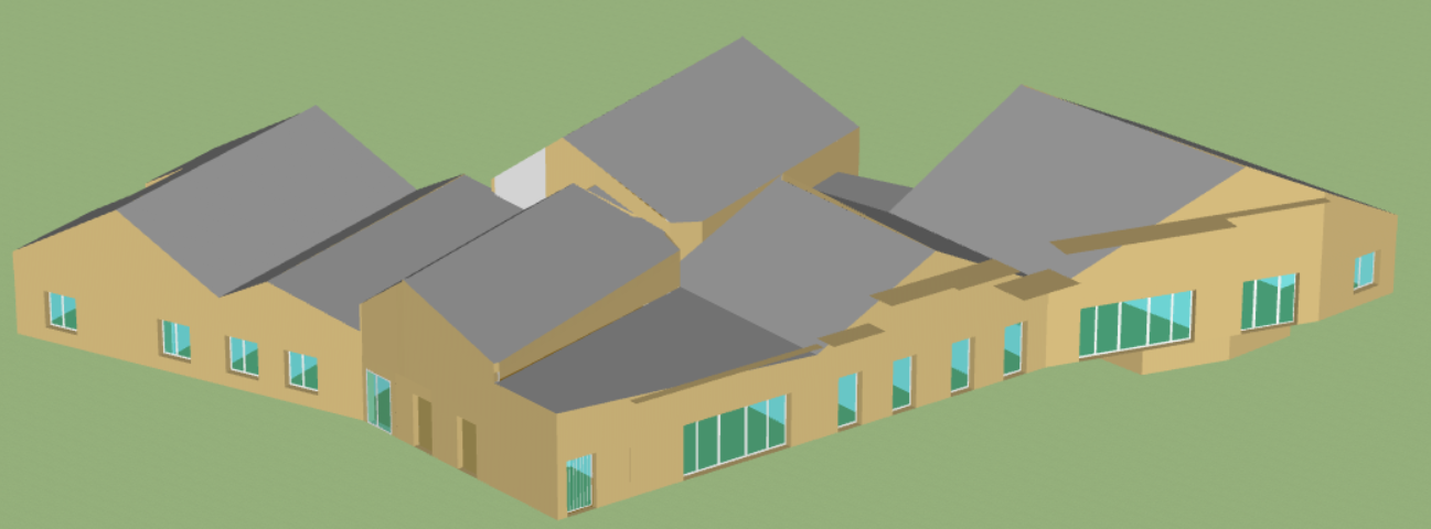 Construction de la Crèche l'Ile aux enfants de Plouarzel